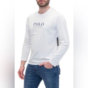 Polo Ralph Lauren Logo Printed Long-Sleeved T-Shirt